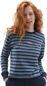 Koszulki i topy damskie - Vans t-shirt damski SKATE STRIPE LS TEE Dress Blues - miniaturka - grafika 1