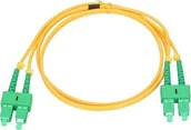 Kable miedziane - ExtraLink PATCHCORD SC/APC-SC/APC SM G.657A DUPLEX 3M PVC EX.1506 - miniaturka - grafika 1