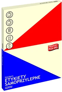 Grand Etykiety samoprzylepne GRAND 02 48*17 PA02EAG - Etykiety samoprzylepne i bloki etykiet - miniaturka - grafika 3