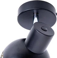 Lampy ścienne - Nave Kinkiet Casco, 1-punktowy, czarny - miniaturka - grafika 1