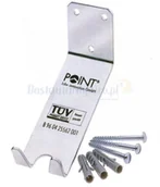 Akcesoria rowerowe - Point Rowerowy uchwyt wieszak ścienny na pedał srebrny 22958472 - miniaturka - grafika 1