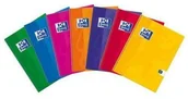 Szkolne artykuły papiernicze - Oxford Brulion A5, 96k, kratka, 90g, Soft touch, - miniaturka - grafika 1