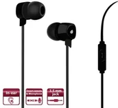 Słuchawki - Puro Prisma czarne (IPHF19BLK) - miniaturka - grafika 1