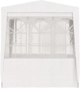 vidaXL Namiot imprezowy ze ściankami, 2,5x2,5 m, biały, 90 g/m - Pawilony ogrodowe - miniaturka - grafika 6