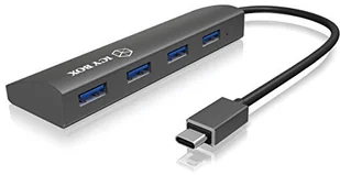 Icy Box HUB USB IB-AC6405-C - Części i akcesoria do laptopów - miniaturka - grafika 2