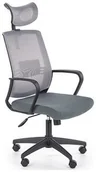 Fotele i krzesła biurowe - Halmar Fotel pracowniczy ARSEN Czarno-popielaty V-CH-ARSEN-FOT - miniaturka - grafika 1