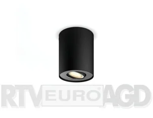 Philips Lampa sufitowa spot element rozszerzający czarny metal PILLAR HUE 929003046901 - Lampy sufitowe - miniaturka - grafika 2