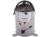 Pojemniki na zabawki - DUŻY SKŁADANY KOSZ NA PRANIE ZABAWKI 43 x 50cm pie - miniaturka - grafika 1