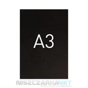 Okładki do laminatorów i bindownic - Opus Okładka kartonowa o fakturze skóry - O.UNIVERSAL - 420 x 297 mm (A3) - 100 arkuszy - czarny - miniaturka - grafika 1