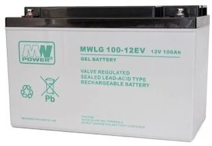MW Power Akumulator żelowy MW MWLG 100-12EV 12V 100Ah M8 - Akumulatory ogólnego zastosowania - miniaturka - grafika 2