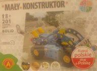 Zabawki konstrukcyjne - Alexander Mały Konstruktor. Bolid (201 elementów) - miniaturka - grafika 1