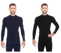 Brubeck Koszulka termoaktywna męska z długim rękawem, Extreme Wool, rozmiar L - Bielizna sportowa męska - miniaturka - grafika 2