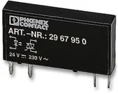 Sterowniki i przekaźniki - Phoenix Contact Miniaturowy przekaźnik półprzewodnikowy OPT-24DC/230AC 1 Phoenix Contact 2967950 OPT-24DC/230AC 1 - miniaturka - grafika 1