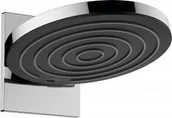 Deszczownice - Hansgrohe 24150000 Pulsify Głowica prysznicowa 260 2jet z przyłączem ściennym chrom - miniaturka - grafika 1