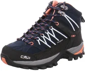 Buty trekkingowe damskie - CMP Campagnolo Campagnolo Rigel WP Buty trekkingowe Mid Kobiety, niebieski EU 36 2021 Trapery turystyczne 3Q12946-92AD-36 - miniaturka - grafika 1