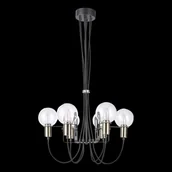 Lampy sufitowe - Luxera 64400 - Żyrandol na lince ABRAZO 6xE14/40W/230V - miniaturka - grafika 1