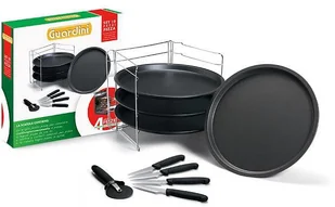 Guardini 27514RK - Komplet do przygotowania i serwowania pizzy. - Pozostałe akcesoria kuchenne - miniaturka - grafika 2