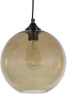 Lampy sufitowe - Candellux Zwis EDISON 25 1x60W E27 Brązowy + żarówka, 31-28259, - miniaturka - grafika 1