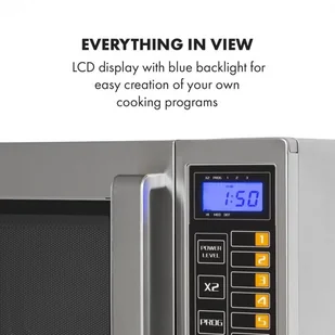 Kuchenka mikrofalowa Klarstein Pro Bestzeit - Kuchenki mikrofalowe - miniaturka - grafika 8