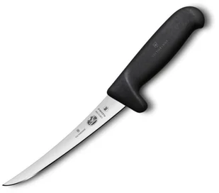 Victorinox nóż kuchenny fibrox Safety Grip nóż do trybowania norma papier ścierny Flex czarna 15 cm, 5.6613.15 m GL275 - Noże - miniaturka - grafika 2