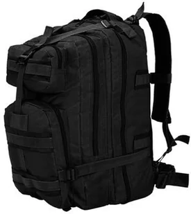 vidaXL Plecak w stylu wojskowym, 50 L, czarny vidaXL - Plecaki - miniaturka - grafika 5