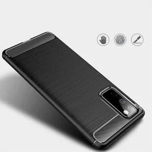 Samsung Braders Etui Carbon Case + Szkło Hartowane do Galaxy S20 FE - Etui i futerały do telefonów - miniaturka - grafika 7