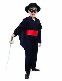 GoDan Strój dla dzieci "Zorro" rozm 130/140 cm SL-MS13 - Stroje karnawałowe - miniaturka - grafika 2