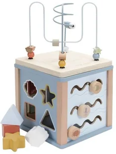 Little Dutch Little Dutch -  Kostka Aktywizująca Błękit Ocean - Zawieszki dla dzieci i niemowląt - miniaturka - grafika 2