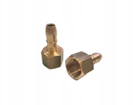 Akcesoria i części AGD - Złączka, króciec butla turystyczna 3/8" 9mm - miniaturka - grafika 1