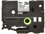 Taśmy do drukarek barwiące - Brother originální páska do tiskárny štítků, TZE-M65, bílý tisk/průsvitný matný podklad, laminovaná, 8m, 36mm - miniaturka - grafika 1