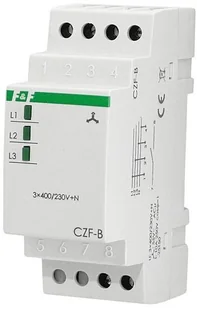F&F Filipowski Czujnik zaniku fazy CZF-B ze stałym progiem asymetrii FiF 3041 - Wyłączniki światła i elektryczne - miniaturka - grafika 6