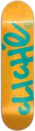 Deski snowboardowe - CLICHE deck CLICHE HANDWRITTEN DECK Orange/Teal - miniaturka - grafika 1