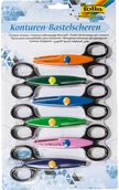 Zabawki kreatywne - Folia Kolorowe nożyczki (6 szt.) - miniaturka - grafika 1