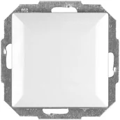 Wyłączniki światła i elektryczne - Abex Łącznik Perła pojedynczy podświetlany biały - miniaturka - grafika 1