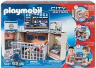 Klocki - Playmobil Zestaw do zabawy - komisariat policji 4008789054210 - miniaturka - grafika 1