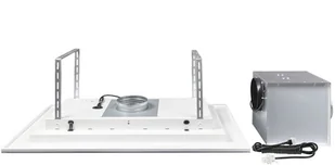 Toflesz Luxor Glass 120 Biały - Okapy kuchenne - miniaturka - grafika 6