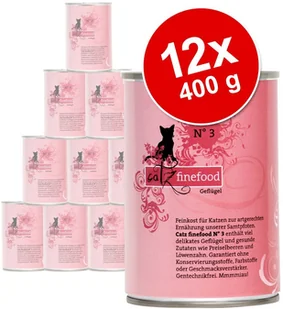 Catz Finefood Multipack Puszki N.15-25 400 G - Mokra karma dla kotów - miniaturka - grafika 2