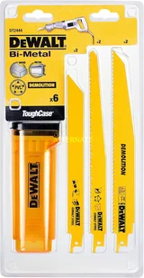 Dewalt DeWALT zestaw brzeszczotów do piły szablastej Mix, 6-częściowy, dt2444 DT2444-QZ - Akcesoria do urządzeń ogrodniczych - miniaturka - grafika 2