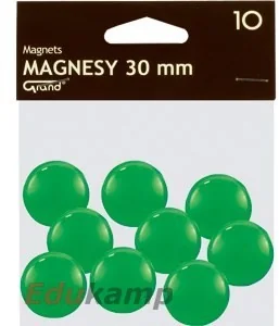 KW Trade Magnesy 30 mm zielone 10 sztuk - Powieści - miniaturka - grafika 2