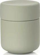 Pojemniki łazienkowe - Zone Denmark Pojemnik na patyczki i płatki kosmetyczne Ume zieleń eukaliptusowa 15758 - miniaturka - grafika 1