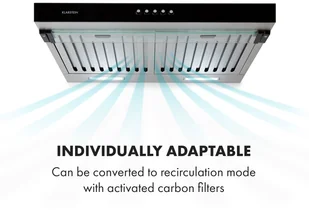 Klarstein Purista Americana TK15CH-Purista-A - Okapy kuchenne - miniaturka - grafika 7