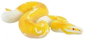 Figurki dla dzieci - Bullyland 68485  figurka do gier, Albino PYTON królewski, ok. 9 cm - miniaturka - grafika 1