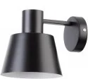 Lampy ścienne - Sigma Kinkiet lampa ścienna DUNKA CZARNY 31782 stal lakierowana czarny 31782 - miniaturka - grafika 1