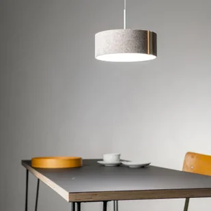 Domus Lampa wisząca LED LARAfelt S, 20cm, szara/biała - Lampy sufitowe - miniaturka - grafika 5