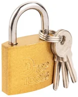 Narzędzia warsztatowe - Topex Grupa sp. z o.o. S.K. Kłódka żeliwna z miedzianą powłoką 30 mm 2 klucze 90U270 - miniaturka - grafika 1