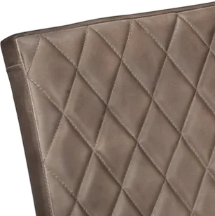 vidaXL Krzesła stołowe, wspornikowe, 6 szt., brązowe, skóra naturalna 3059812 - Krzesła - miniaturka - grafika 6