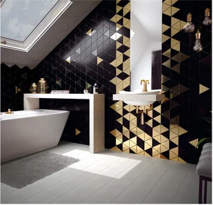 Equipe Scale Triangolo Black Matt 10,8x12,4 - Płytki ceramiczne - miniaturka - grafika 2