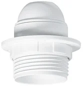 Pozostałe oświetlenie - Legrand leg91134 oprawa z pierścieniem do pojemnika E27 Źródło światła tworzywo sztuczne białe - miniaturka - grafika 1