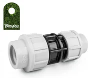 Łączniki, trójniki, kształtki - BRADAS Łącznik redukcyjny do rur PE 32/20mm PN16 BRADAS 8213 DSRA16L3220 - miniaturka - grafika 1
