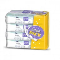Chusteczki nawilżane - Bella Bella Baby Happy Chusteczki nawilżane Classic Sensitive do skóry wrażliwej 4x56szt - miniaturka - grafika 1